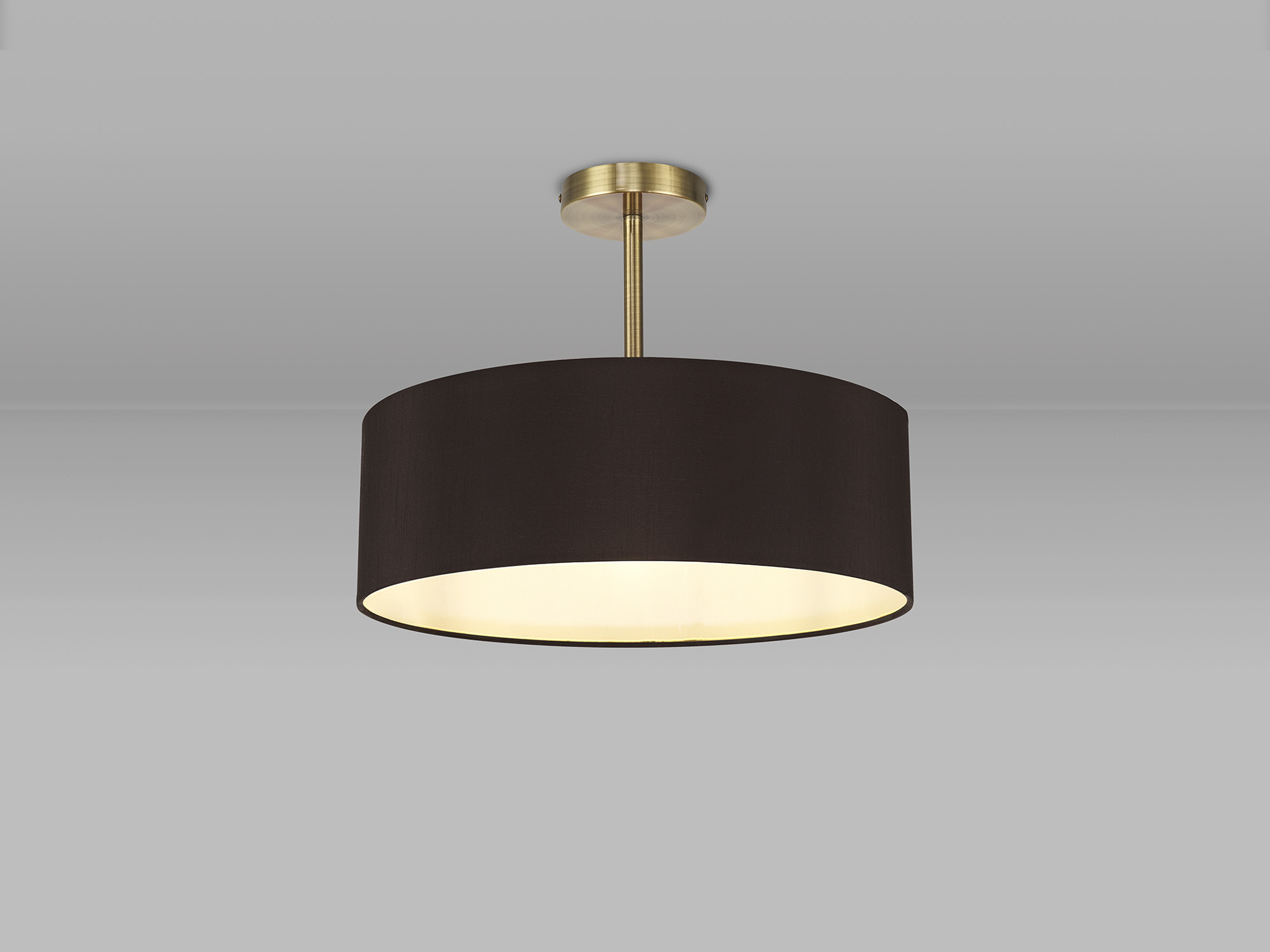 Baymont AB BL Ceiling Lights Deco Semi Flush Fittings